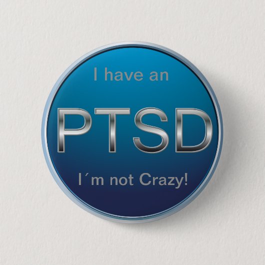 PTSD-Button Ronde Button 5,7 Cm (Voorkant)