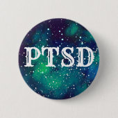 PTSD melkwegidentiteit Ronde Button 5,7 Cm (Voorkant)