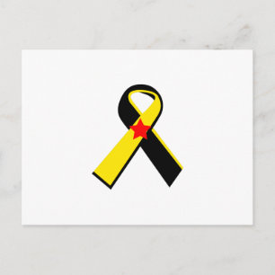 PTSD MILITAIRE RIBBON BRIEFKAART