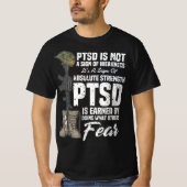 PTSS Awareness Gifts Mental Wounds Zoek Posttraum T-shirt (Voorkant)