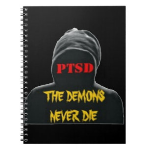 PTSS: DE DEMONEN STERVEN NOOIT NOTITIEBOEK