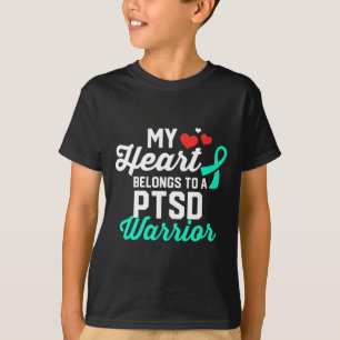 PTSS Stress Warrior Survivor Support Awareness Rec T-shirt