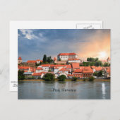 Ptuj, Slovenië stadsbeeld foto Briefkaart (Voorkant / Achterkant)