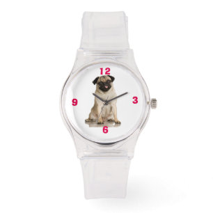 Pu-Pu Pug Horloge