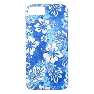 Pua Aloha Hawaiian Heart Shaped Hibiscus iPhone 8/7 Hoesje