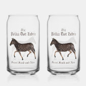 Pub anglais Polka Dot Zebra (Verso)