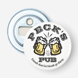  Pub Beer grafische flesopener Button Flesopener