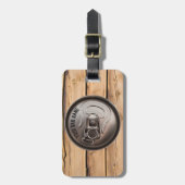 Pub of Bar Owner Beer Can Bagagelabel (Voorkant verticaal)