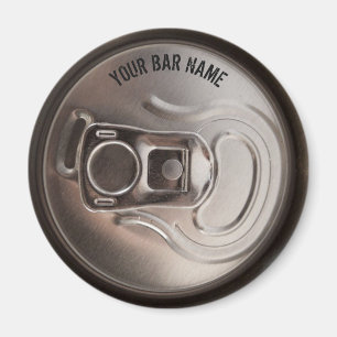 Pub of Bar Owner Beer Can Magnet Magneet
