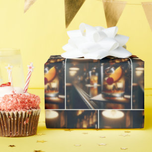 Pub ouderwetse cocktail cadeaupapier