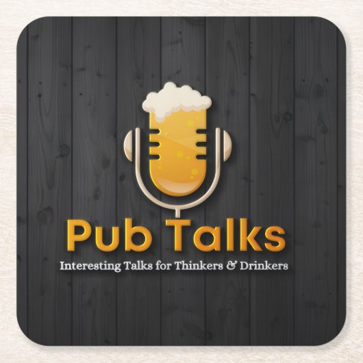 Pub Talks Onderzetters (Voorkant)