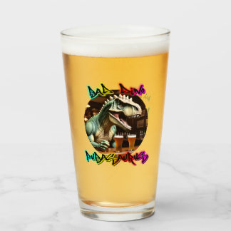 PUBASAURUS beroemd gemaakt door BAD Dino Glas