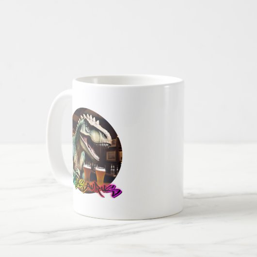 Pubasaurus Official Mug par BAD Dino (Devant gauche)