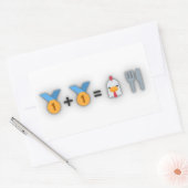 PUBG (non officiel) - Sticker pour dîner de poulet (Enveloppe)