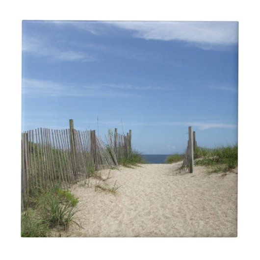 Public Access 32 Wright tsville Beach Tile Tegeltje (Voorkant)