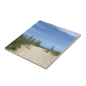 Public Access 32 Wright tsville Beach Tile Tegeltje (Zijkant)