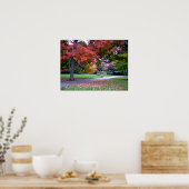 Public Garden Herfst Poster (Keuken)