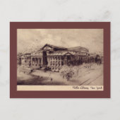 Public Library, New York City  Briefkaart (Voorkant)