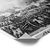 Publicatie van de krijgswet op het poster (Hoek)