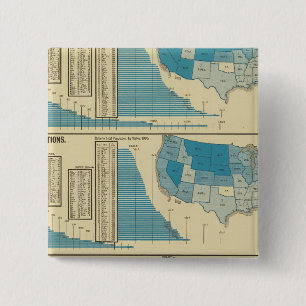 Publicaties Vierkante Button 5,1 Cm