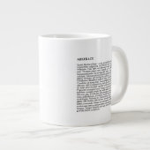Publication personnalisée Jumbo 20oz Mug (Devant droit)