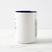 Publication personnalisée Mug à deux tons 15oz - B (Centre)