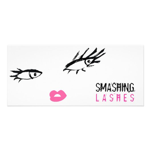 Publicitaire 311 Carte Coupon Loyauté Lashing Lashes (Devant)