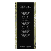 Publicitaire 311 Carte rack Damask Alligator (Dos)