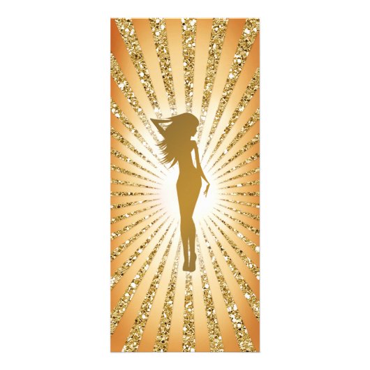 Publicitaire Carte bronzage de support de jet du rayon de (Devant)