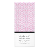 Publicitaire Carte Classic Cupcake Silhouette Rack (Dos)