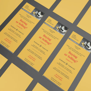 Publicitaire Carte de bâti d'entreprise immobilier