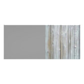 Publicitaire Carte de bâti en bois (Dos)