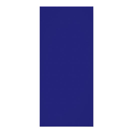 Publicitaire Carte de rack bleu minuit (Devant)