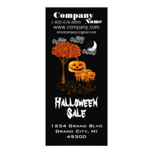 Publicitaire Carte de rack de vente Halloween