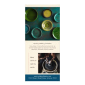 Publicitaire Carte de rack marketing créative Sculpture du mili (Dos)