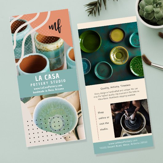 Publicitaire Carte de rack marketing créative sur Trend