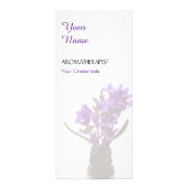 Publicitaire Carte de support d'Aromatherapist (Dos)