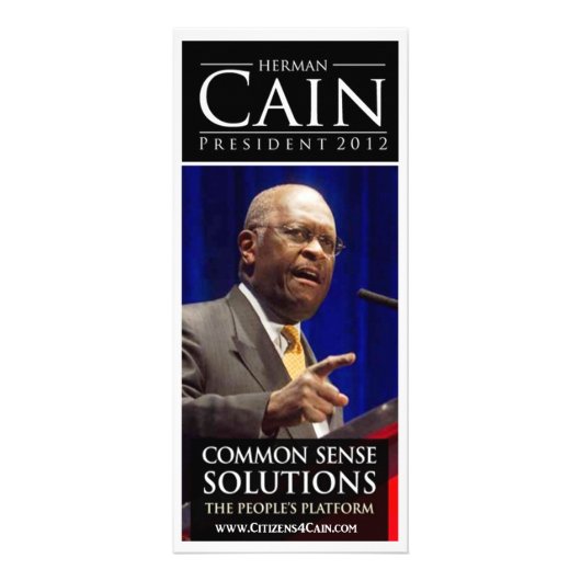 Publicitaire Carte de support de Caïn 2012 (Devant)