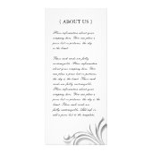 PUBLICITAIRE CARTE DE SUPPORT DE MAQUILLEUR (Dos)