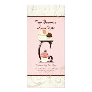 Publicitaire Carte de taux d'affaires - Lettre C Monogramme Des