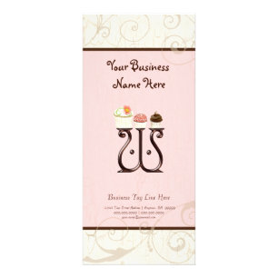 Publicitaire Carte de taux d'affaires - Lettre W Monogram Desse