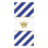 Publicitaire Carte de voeux, Baby shower, Prince, 25 Pack (Dos)