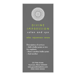 Publicitaire Carte divine de support de vert d'impression
