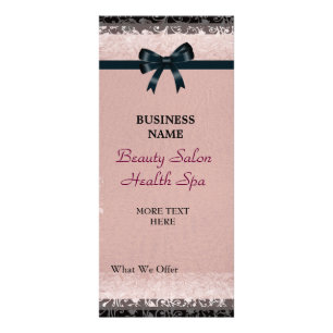 Publicitaire Carte en rack Antique Papier rose Vieux