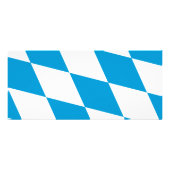Publicitaire Carte en rack avec Drapeau de Bavière (Dos)