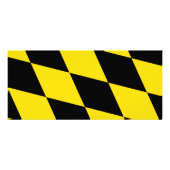 Publicitaire Carte en rack avec drapeau de Munich (Dos)
