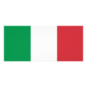 Publicitaire Carte en rack avec Drapeau d'Italie (Dos)