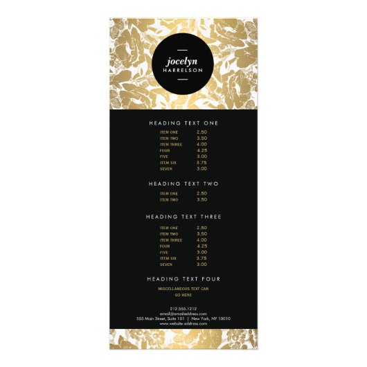 Publicitaire Carte en rack Black Circle II (Devant)