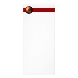 Publicitaire Carte en rack du lobe de cuivre