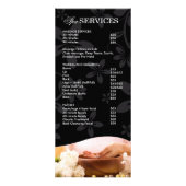 Publicitaire Carte en rack Salon et Spa (Dos)